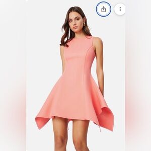Elliatt Coral Brianite Fit & Flare MiniDress